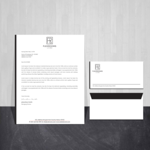 Stationery Design by Creations Box 2015 for Flexrooms Living | Design: #26702101