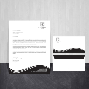 Stationery Design by Creations Box 2015 for Flexrooms Living | Design: #26702102