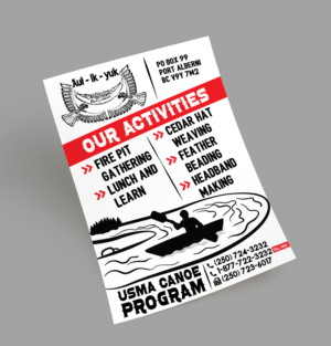 Canoe Program - Flyer boarder | Flyer Design by Benson M.