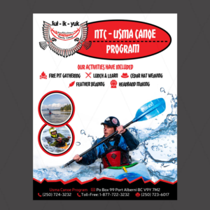 Canoe Program - Flyer boarder | Flyer Design by DA.