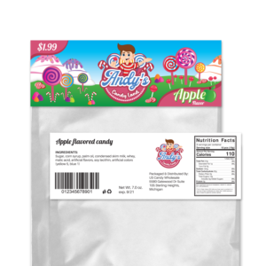 Andy's Candy Land Package Design | Packaging Design by vpt_creations