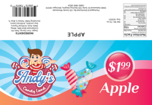 Andy's Candy Land Package Design | Packaging Design by henok mulugeta8