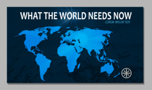 "What The World Needs Now" Sermon Series Design | Graphic Design by SAI DESIGNS