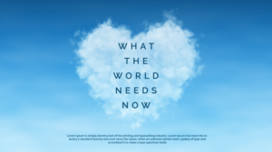 "What The World Needs Now" Sermon Series Design | Graphic Design by lnb...