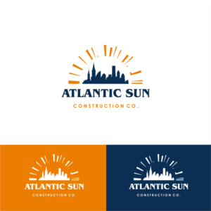 Atlantic Sun Construction Co. | Logo-Design von ThiagoB