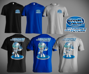 Credit Now Auto Sales t shirt design | T-shirt Design by Andi Yan