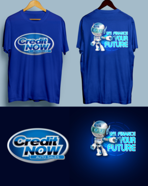 Credit Now Auto Sales t shirt design | T-shirt Design by SAI DESIGNS