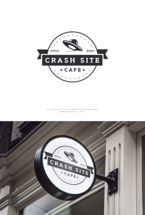 It needs to say Crash Site Cafe | Logo-Design von ecorokerz