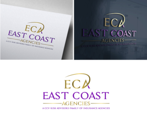 East Coast Agencies - A CCV Risk Advisors family of insurance agencies | Logo Design by HEAVEN ART