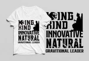 King Acronym Inspired Leader for Black men | T-Shirt-Design von SAI DESIGNS