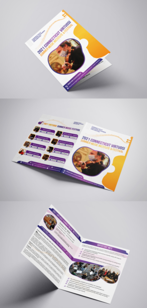 2021 Connecticut Virtuosi Summer Music Institute & Festival | Brochure Design by SAI DESIGNS