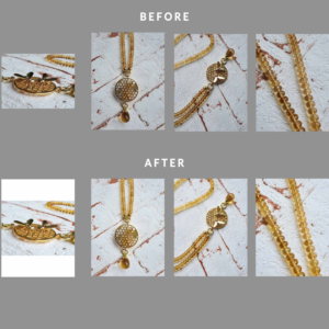 Jewelry photoshop. Improve photos