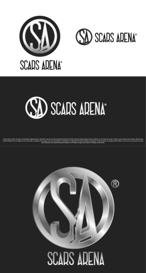 Logo-Design von YERR® für SCARS- ARENA | Design #26748415