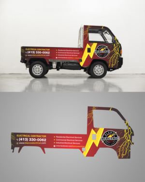 Blanco electric needs a wrap design for mini truck | Car Wrap Design by Fat Bat Man