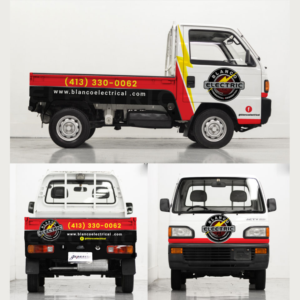 Blanco electric needs a wrap design for mini truck | Car Wrap Design by Yoga Tri