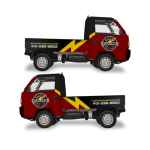 Blanco electric needs a wrap design for mini truck | Car Wrap-Design von Radsky17