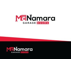 McNamara Garage Doors | Logo Design by Iris 3