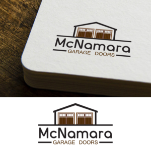 McNamara Garage Doors | Logo Design by u2square