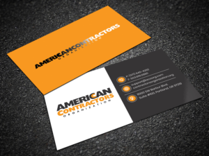 American Contractors Org Business card | Business Card Design by Sandaruwan