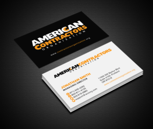 Business Card Design by Creations Box 2015 for American Contractors Organization  | Design: #26726715