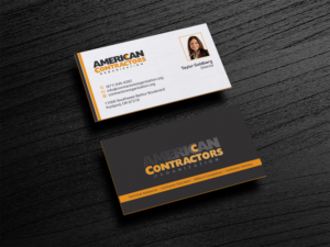 American Contractors Org Business card | Business Card Design by HYPdesign