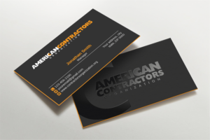 Business Card Design by Laxmi Design for American Contractors Organization  | Design #26711436