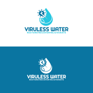 Viruless Water  | Etikett-Design von Graphic Bricks