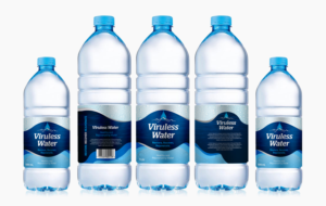 Viruless Water  | Etikett-Design von SAI DESIGNS