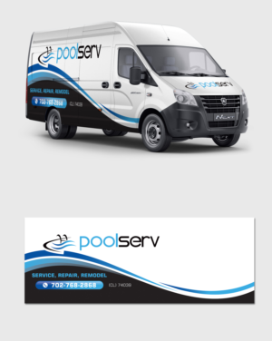 Simple Clean Distinctive Fleet Graphic | Car Wrap Design by Fat Bat Man