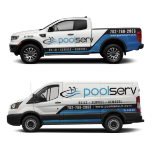 Simple Clean Distinctive Fleet Graphic | Car Wrap Design by Yoga Tri