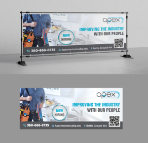 Plumbing & Mechanical New Construction Jobsite Posting Banner | Flyer-Design von GraphicsGuru