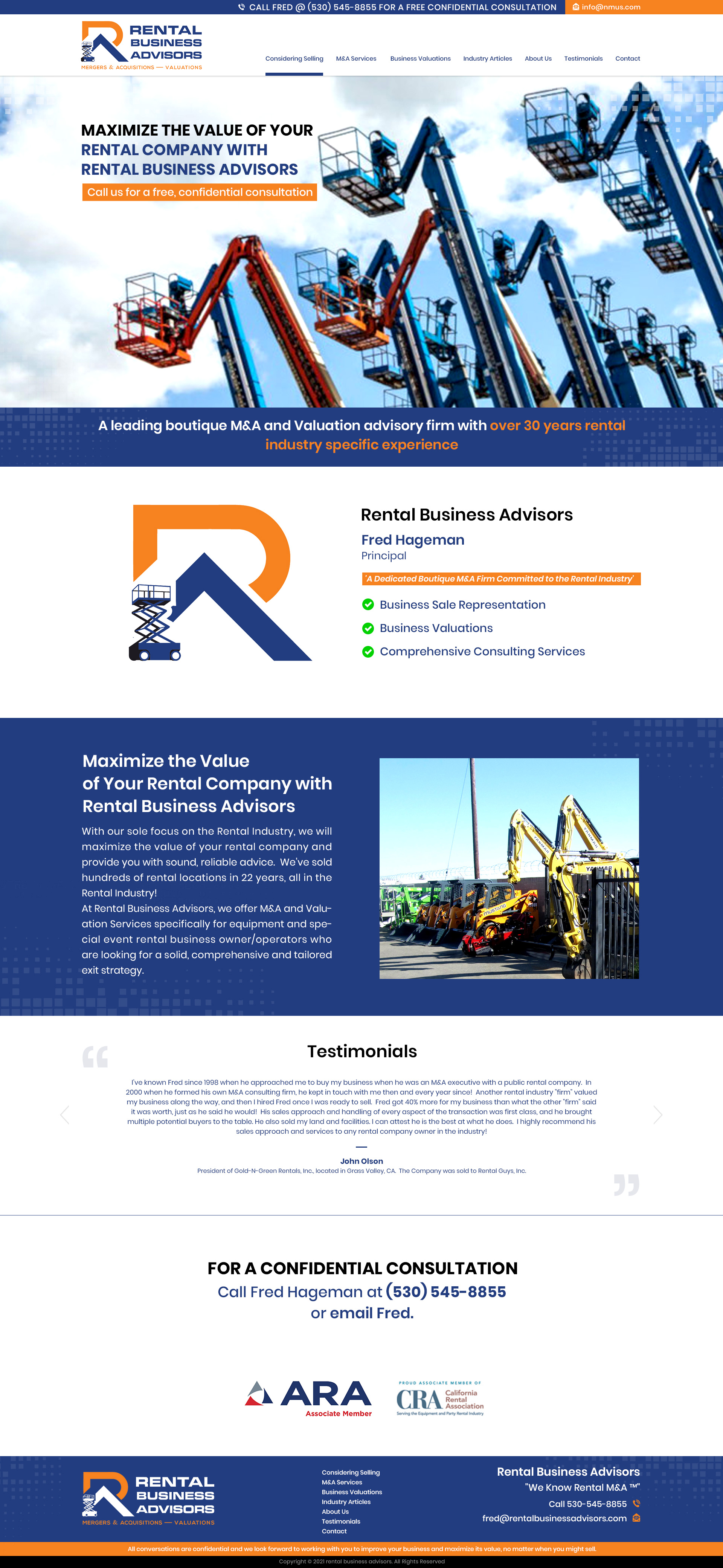 Web Design by Sandaruwan for Rental Business Advisors | Design #26735110