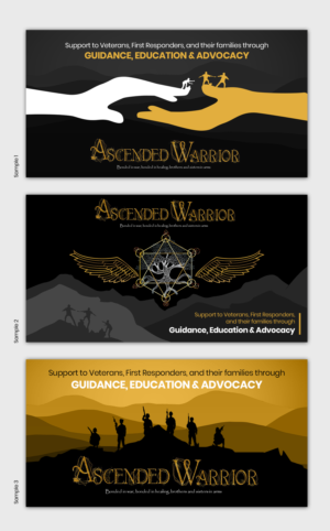 Ascended Warrior; The Path of the Spiritual Warrior | Banner Ad Design by SAI DESIGNS