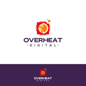 OVERHEAT DIGITAL | Logo Design by Dark Creator