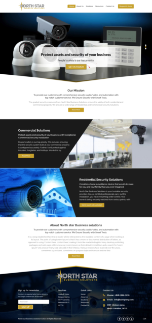 Web Design by pb for this project | Design #26743006