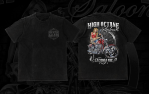 Biker Bar T-Shirt Design | T-Shirt-Design von Bayu_susilo