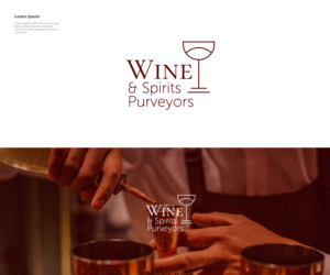 Wine & Spirits Purveyors | Logo Design by Ng V Duc