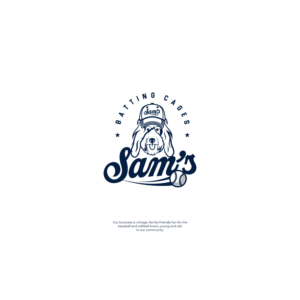 Sam's Batting Cages | Logo-Design von Felipe Moura