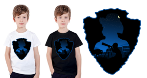 Kids T-shirt Theodore Roosevelt National Park | T-Shirt-Design von mckirbz