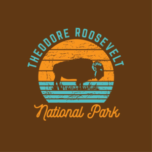 Kids T-shirt Theodore Roosevelt National Park | T-Shirt-Design von 75-R-P-Z