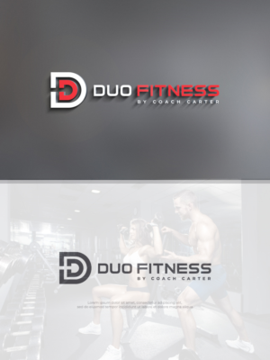 DUO fitness | Logo Design by Locke+