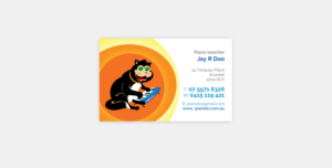 Fat Cat Jazz | Business Card Design by Victor_pro