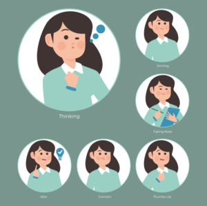 Character Illustration for Healthcare Chatbot | Graphic Design by umesh mahale