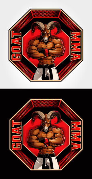 GOAT MMA | Logo Design by Suprakash 3