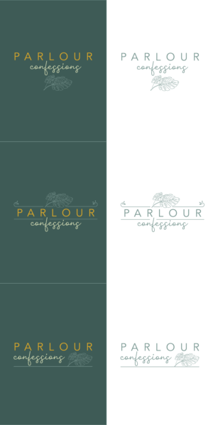 Logo Design by ryenacasi for Parlour Confessions | Design #26778529