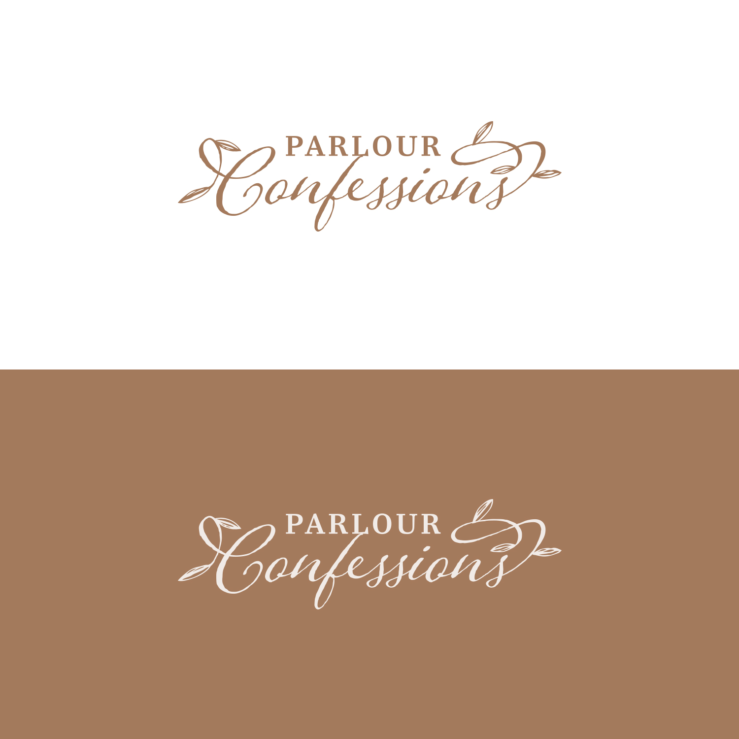 Logo Design by orphee for Parlour Confessions | Design #26775579