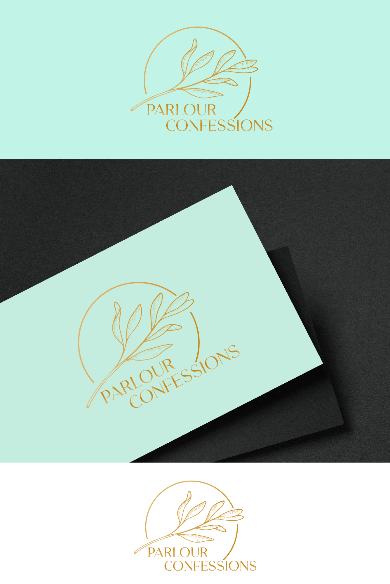 Logo Design by Alpha design for Parlour Confessions | Design #26773119