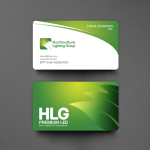 New Business Card Design for HLG | Visitenkarten-Design von chandrayaan.creative