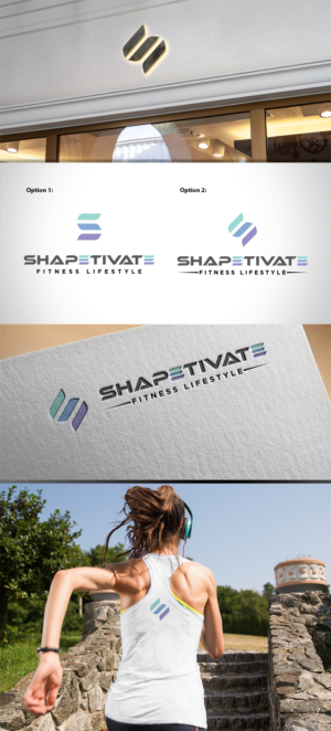 Shapetivate Logo | Logo-Design von Blessing Angel