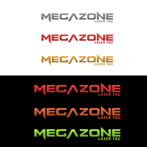 MEGAZONE LASER TAG | Schilder-Design von Designoid